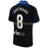 Original Fußballtrikot Atlético Madrid Griezmann 8 Auswärtstrikot 2022-23 Für Herren